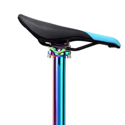 China MTB Bikes Bike Seatpost MTB Bike Seat Tube Ultralight Aluminum Road Mountain Bike Seat Post 27.2/30.9/31.6*400mm Bicycle Accessories for sale