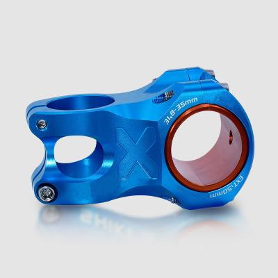 China MTB Road Bikes Custom Mountain Bike Stem BMX Cycle Handlebar and Roadbike Stem Aluminum Alloy Handlebar Parts Accessories Bike Stem for sale