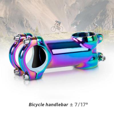 China Durable Aluminum Bicycle Stem Mountain Road City Bike Stem Extension 31.8mm Aluminum Alloy Cycle Stem Bike Handlebar Bike Stem for sale