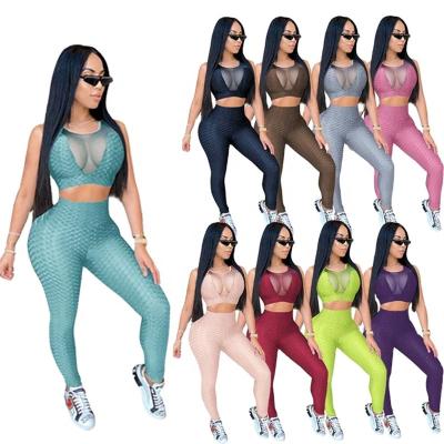 China XS-5XL Breathable Women Yoga Set Training Tracksuit Ladies Yoga Wear Two Piece Fitness Plus Size Yoga Set For Women for sale