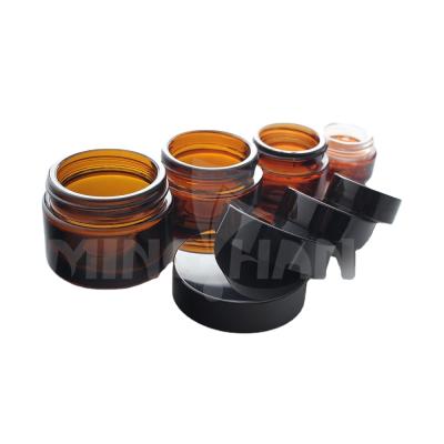 China Factory Direct Selling Recycable Clear Gel Eye Glass Cosmetic Cream Jar Jars for sale