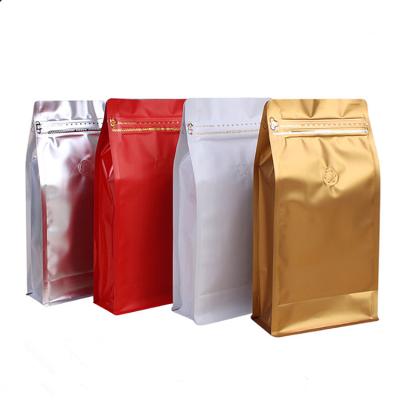 China Food Packaging Aluminum Foil Pouch Bag Drip Coffee Bag Flat Ziplock Pouch Packaging Compostable Coffee Bags for sale