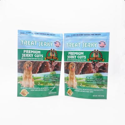 China Stand Up Pouch Stand Up Pouch Pet Food Packaging Dog Food Plastic Ziplock Bags With Zipper for sale