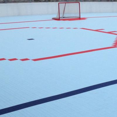 China Modern Strong Outdoor Roller Skating Court Flooring Integrated Hockey Court Flooring for sale