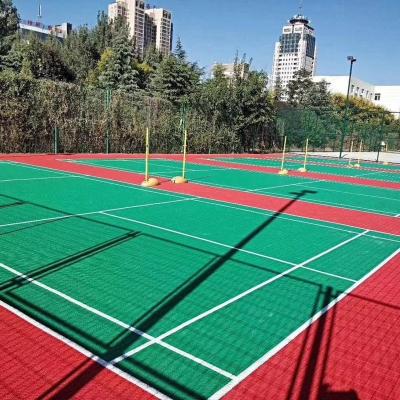 China Outdoor Used Portable Badminton Court Volleyball Court Volleyball Court Sports Flooring for sale