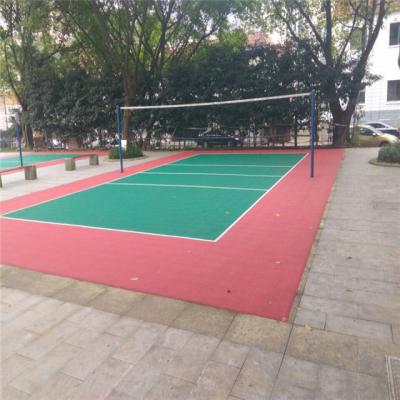 China Removable Used Basketball Construction Volleyball Volleyball Sport Court for sale