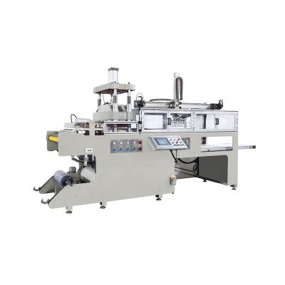 China Fully automatic low price disposable plastic products plate making thermoforming machine for plastic packaging for sale