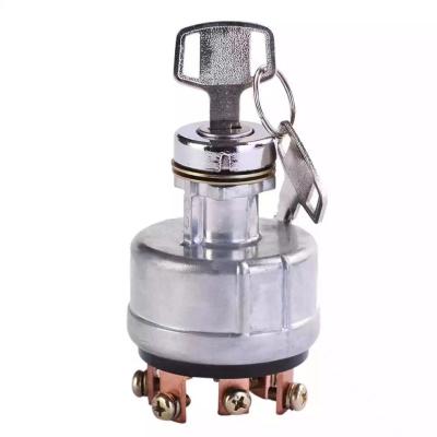 China JK406B 418 Mechanical Forklift Ignition Lock Preheating Start Switch JK406B SS-ASW-IS-002 for sale