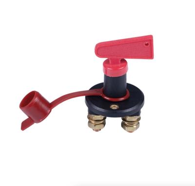 China Equipment Tricycle Motorcycle Car 12V/24V 100A Battery Switch For Marine Contour Battery Disconnect Master Switch for sale