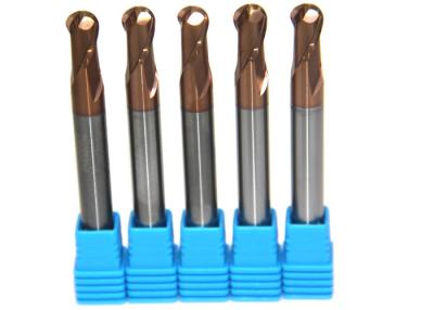 China Ball Nose End Mill Tungsten Carbide High Speed High Hardness for sale