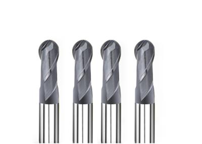 China Ball Nose End Mill Tungsten Carbide High Speed High Hardness for sale