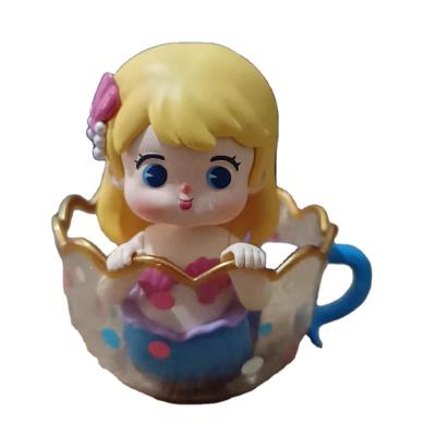 China Dream figure toy anime PVC action number decoration IP station fruit girl ocean blind box for sale