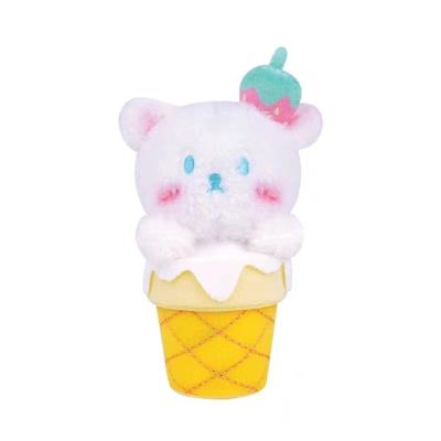 China Potdemiel Decoration Genuine Ice Cream Down Cotton Toy Blind Box Mystery Box Figure Animal Toys Stuffed Doll Plush Pendant Key Chain for sale