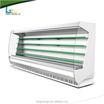 China Refrigerated Single-temperature Supermarket Vegetable And Fruit Display Fridge à venda