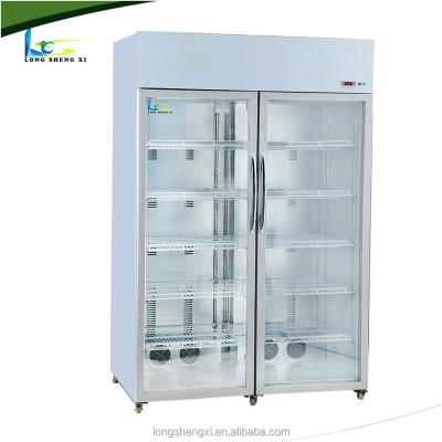 China Luxury Single-temperature Beer And Juice Mini Bar Fridge With Wheels en venta