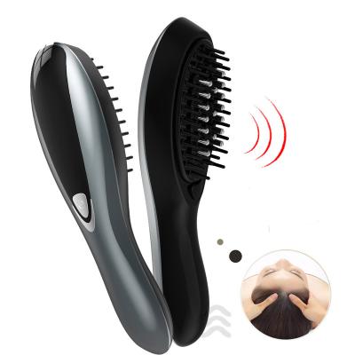 China Durable+Eco- Friendly Electric Massage Comb Scalp Brush Portable Electric USB Charging for sale