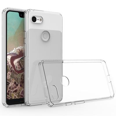 China Four Corner Protect Transparentes Shockproof Luxury Clear Shockproof Phone Case For Google Pixel 3 3XL for sale