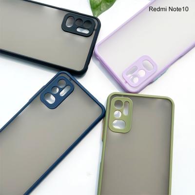 China Wholesale Matte TPU PC Anti-drop Light Protection Hard Cell Phone Cases Back Covers For MI Realme Note 10 6 Pro 9 Lite C3 X3 8 9S 10 for sale