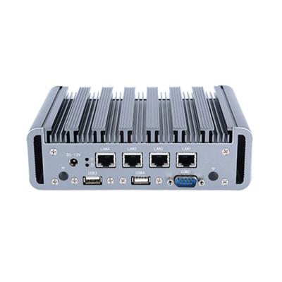 China Intel 3865U 3855U Dual Core i3 i5 i7 Firewall X86 Edge Computer Mini PC 178.5*1257*55mm Single VPN Desktop Fanless Router for sale