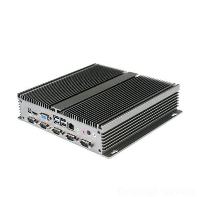 China Intel J1900 Quad Core Fanless Single Edge Computers X86 10 Processor Industrial Mini PC Linux win7 8 220*220*55mm for sale