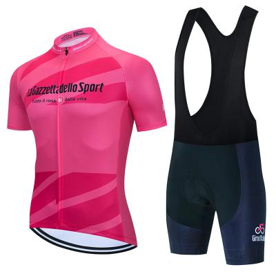 China Breathable Men Cycling Mountain Bike Bicycle Quick Dry Shirt Short Sleeve Cycling Tank Tops And Shorts Suits Non-collar for sale