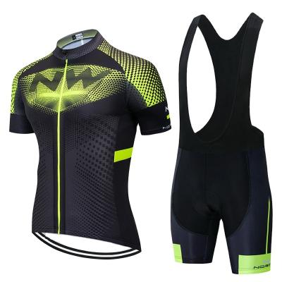 China Breathable Sport Team Bike Clothing Cycling Wear Set Jersey Bib Abbreviations Mens With Cycling Clothing Made for sale