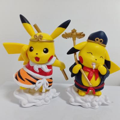 China Wholesale Japanese Anime PVC Figure Monster Toys Cartoon Mini Pokemen Action Figures Toy Set For Push Game Player Kid's Gifts for sale