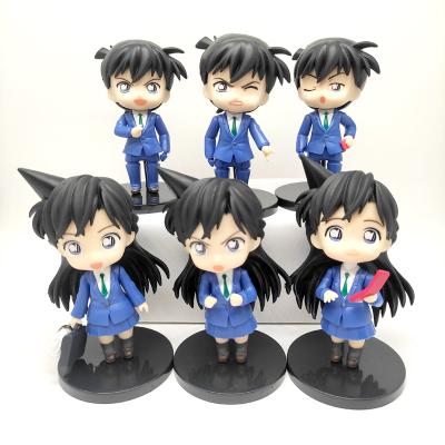 China Toy Custom Detective Conan Military 6 Models Kidd Xiaolan Kudo Shinichi Twist Egg Car Ornaments Thief Hand Make Ornaments Figure Toy for sale