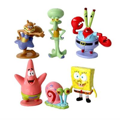 China Wholesale Pie Decoration PVC Cartoon Toy ASQ OEM Creative Cake Decoration Ornaments Anime Action Number Toy for sale