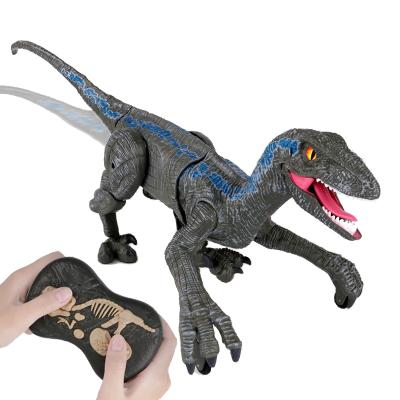 China ASQ TOY Funhood Radio Control Dinosaur Radio Control Toy For Kids With Light Up Eyes And Sound Howl Robot Dinosaur For Sale Toys For Boys Girls for sale