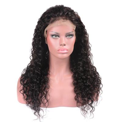 China Water Wave In Running Water Wave Virgin Cuticle Aligned Brazilian Hair Lace Frontal Wigs for sale