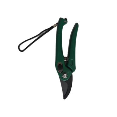 China High Quality 7 Inch Garden Pruning Stainless Steel Garden Tools Garden Shears With Lanyard for sale