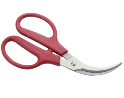 China Professional Kitchen Tools Premium Sharp Lobster Scissors Labor Saving Stainless Steel Shrimp Scissors for sale