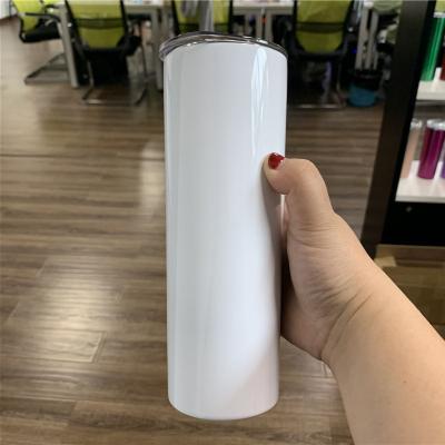 China High Quality Stocked 20oz Double Wall Sublimation Tumblers For Heat Press Sublimation for sale