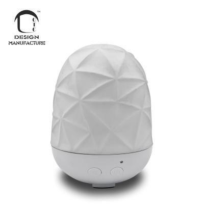 China Outdoor Wholesale Private Label Yoga 250ml White Ceramic Diffusers For Essential Oils With 7 LED Night Lights for sale