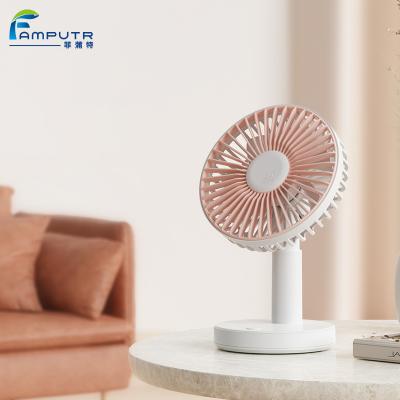 China New Design USB Mah Desktop Fan Rechargeable Portable 1200 Mini Fan for sale