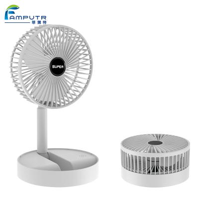 China Hot Selling ABS Desktop Hardware Mini USB Fan Mini USB Touch Control Desktop Fold for sale