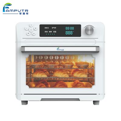 China Overheat Protection 25L Electric No Oil Toaster Oven Commercial Toaster Air Fryer Making Oven For Household Bake for sale