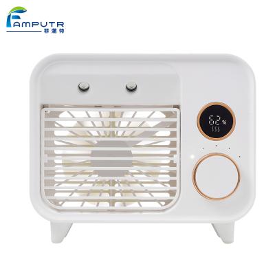 China Wholesale Air Cooler Humidifier Fan Mist Spray Led Night 3 in 1 Air Conditioner Humidifier Fan for sale