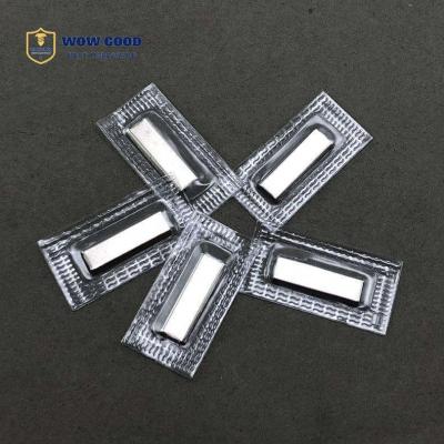 China N35 industrial washable pvc square block clothing magnetic sewable hidden invisible hidden snap sew in magnet for clothing for sale