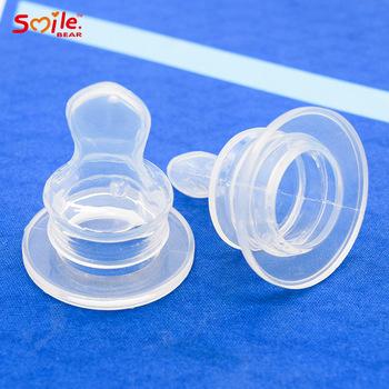 China Round Hole Thumb Type Safety Standard Silicone Nipple For Infants Baby Newborn Baby Pacifier Silicone for sale