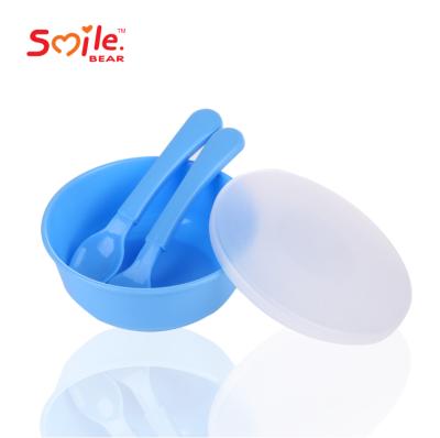 China BPA Free Baby PP Roll Set Children Roll Fork Spoon Combination Food Grade Safe Feeding Products for sale