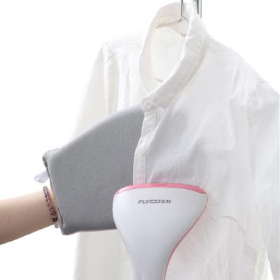 China Japandi Wholesale Amazon Hotsale OEM Round Heat Resistant Portable Handheld Finger Lock Mini Ironing Board Sponge Ironing Board Clothes Steam Iron for sale