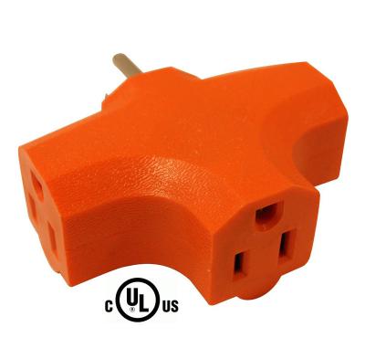 China 3 Way Outlet Wall Socket Adapter 3 Convenient Fork T Shaped Wall Faucet for sale