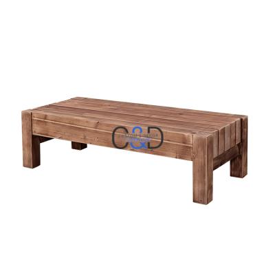 China Hot sale coffee table solid wood side table cooling cheap rustic solid wood furniture for sale