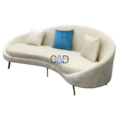 China European Classic Corner Sofa Living Room Curved Sofas Modern Furniture for sale