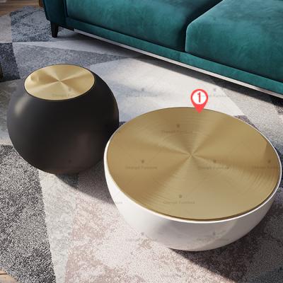 China High Quality Fashionable Living Room Marble Coffee Table for sale