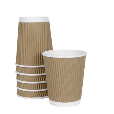 China Best Single Wall 8oz 12oz 16oz Biodegradable Hot Selling Disposable Beverage Paper Cup With Factory Price for sale