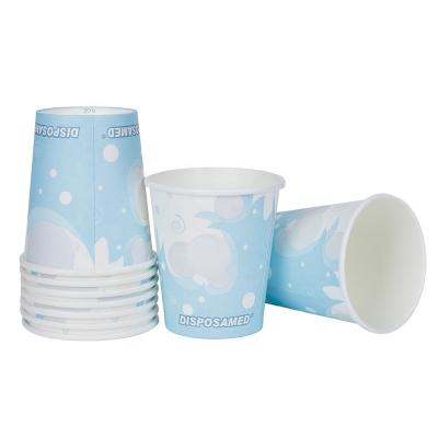 China Custom 8oz/9oz Eco-friendly Biodegradable Printed Paper Cup Disposable Coffee Cup Paper Cup With Handle for sale