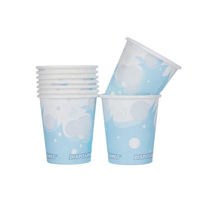 China Biodegradable manufacturers sell disposable paper cup printing water paper cup production advertising disposable newspaper cup drinking wholesale logo for sale